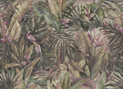 Birds in the Jungle, Lilac | Free Shipping