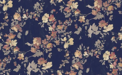 Blooming Garden Dark Blue