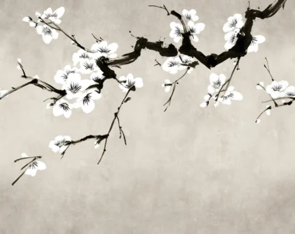 Blush of Spring, White