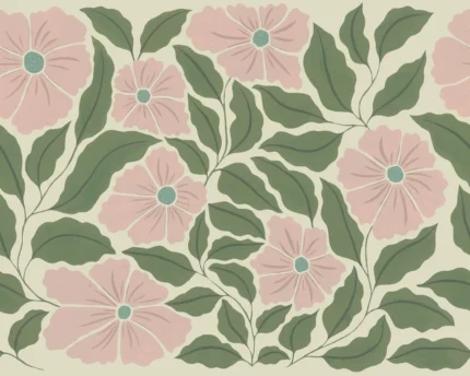 Bold Abstract Flower, Pink | Free Shipping
