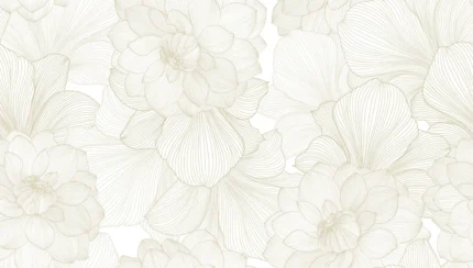 Bold Dahlia, Beige
