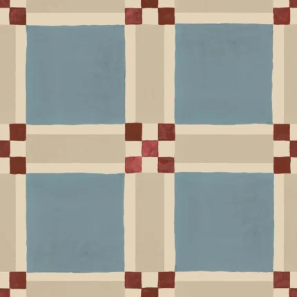 Bold Grid, Light Blue | Free Shipping