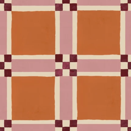Bold Grid, Orange | Free Shipping