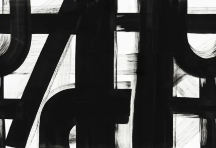 Bold Lines, Black & White