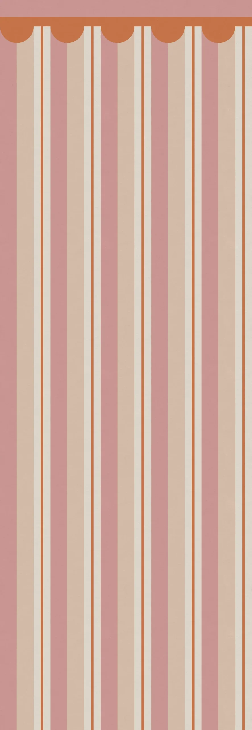 rebelwalls-border-stripe-pink-r21626-flat Border Stripe, Pink | Extraordinary Wallpaper by Rebel Walls - Image 1