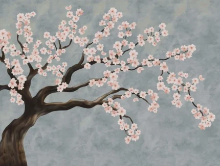 Calm Blossom, Pink | Extraordinary Wallpaper by Rebel Walls