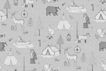 Camping Trip, Grey