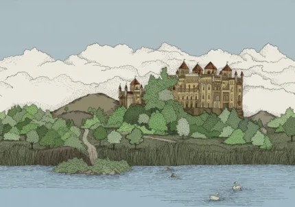 Castle By The Lake, Green