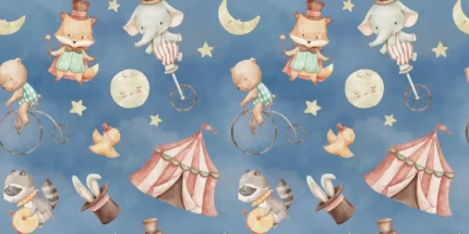Circus Dream, Blue | Free Shipping
