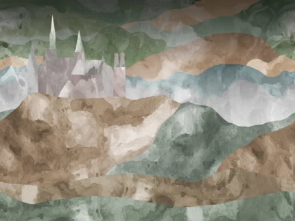 Cliff Castle, Pastel