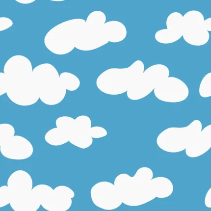 Cloudy, Blue
