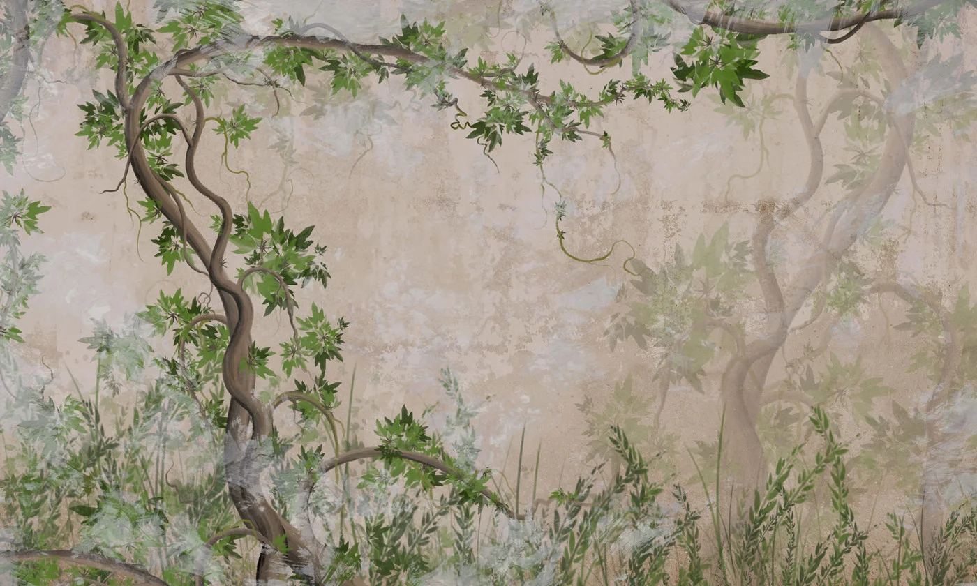 rebelwalls-curly-trees-r19625-flat Curly Trees Shutterstock Rebel Walls Wallpaper R19625