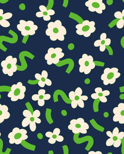 Dancing Flower, Green