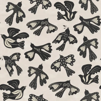 Dancing Wings, Black & White