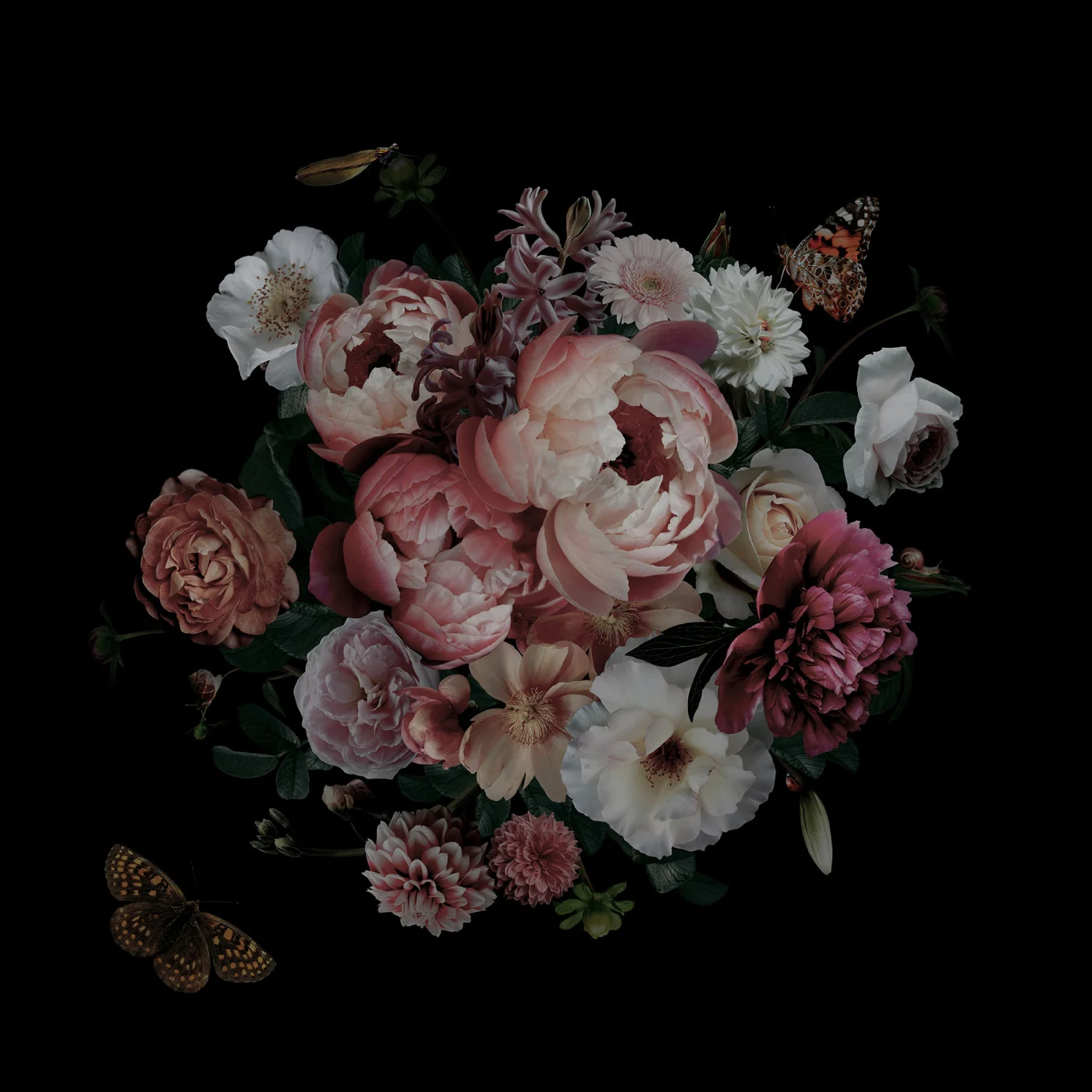 rebelwalls-dark-bouquet-r19527-flat Dark Bouquet - Image 1