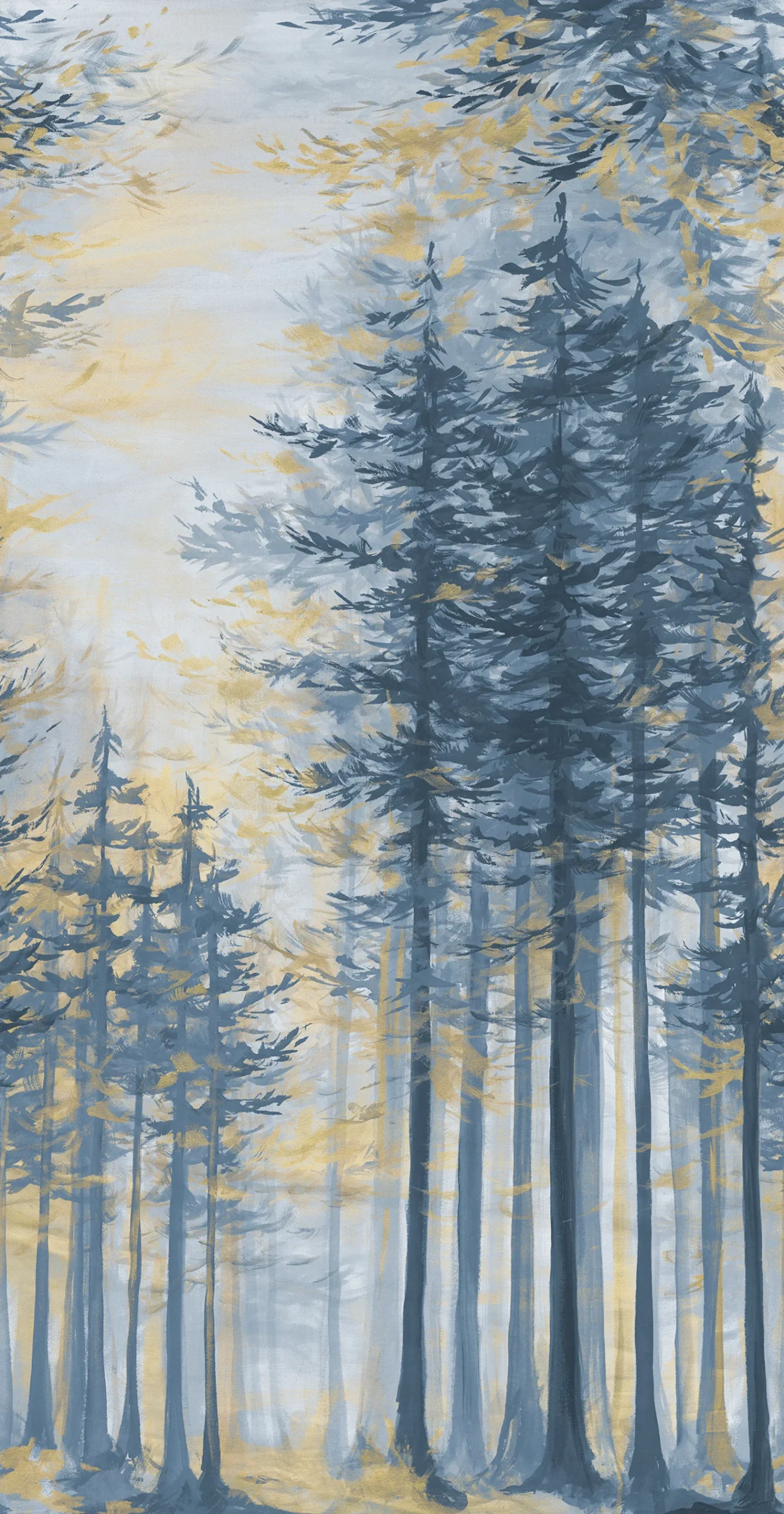 rebelwalls-daybreak-blue-r19312-flat Daybreak Blue - Image 1