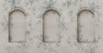 Daydream Arches, Blue Wallpaper | Satisfaction Guarantee