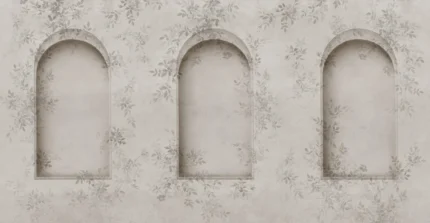 Daydream Arches, Gray Wallpaper | Free Shipping
