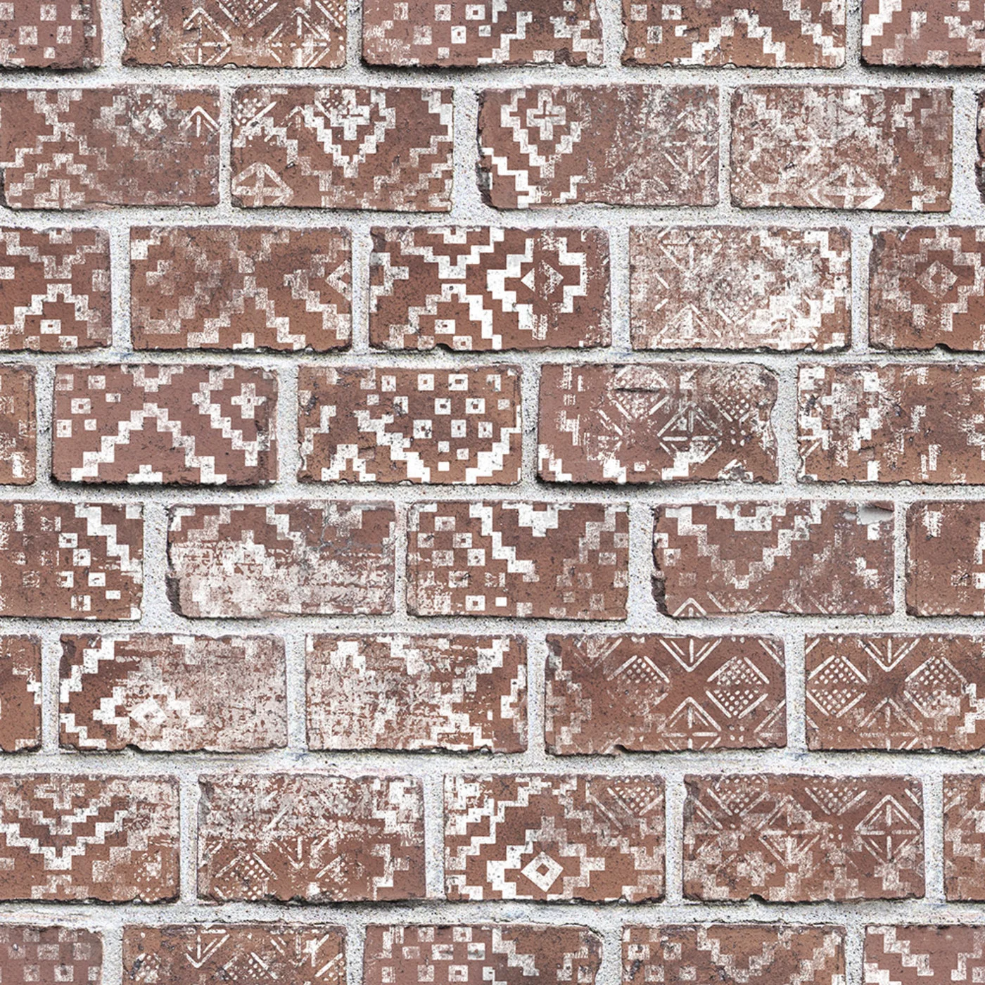 rebelwalls-decorated-bricks-red-r15231-flat Decorated Bricks, Red - Image 1