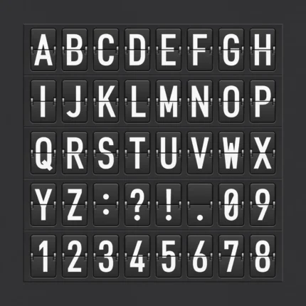 Departure Alphabet