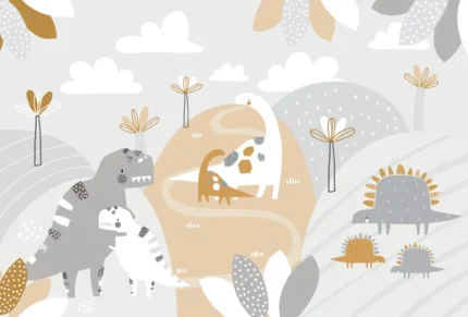 Dinosaur Land, Beige
