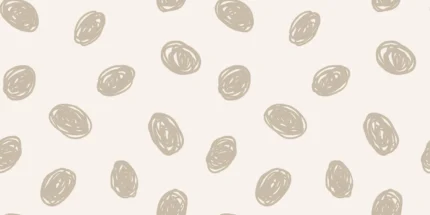 Doodle Dots, Beige