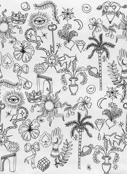 Doodle White