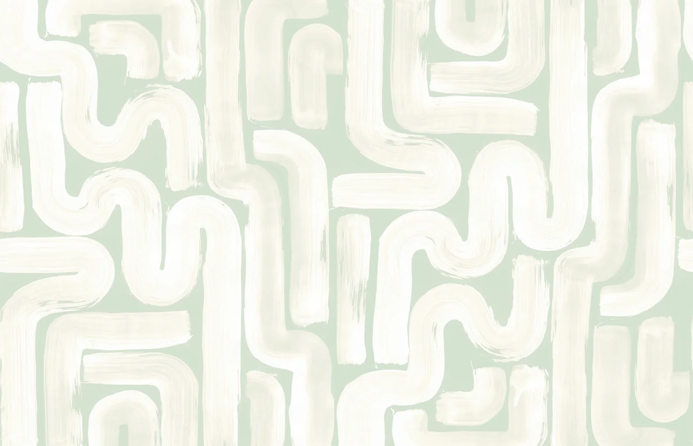 rebelwalls-drape-brush-green-r21780-flat Drape Brush, Green - Image 1