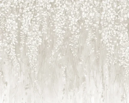 Draped Blossoms, Beige