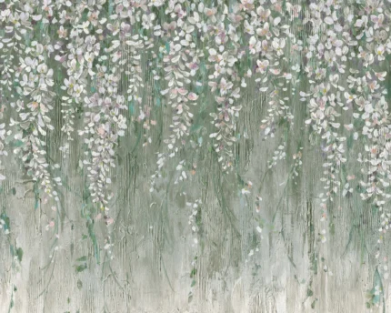 Draped Blossoms, Green