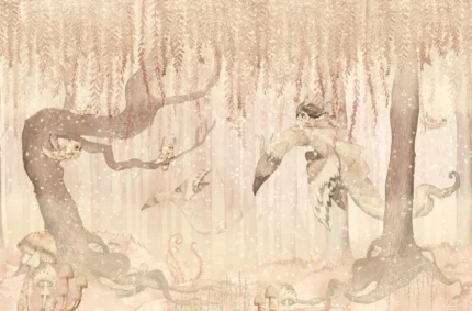 Dream Forest Girl, Sandy Pink