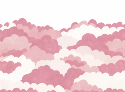 Dreamy Clouds, Pink
