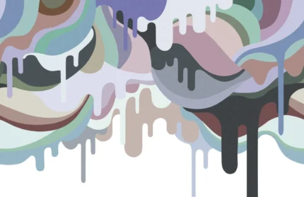 Dripping Ice Cream, Retro