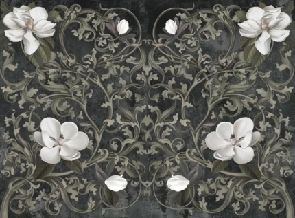 Fabulous Flowers, Gray