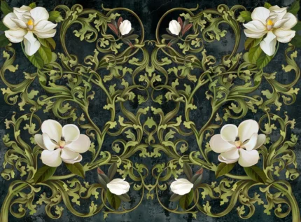 Fabulous Flowers, Green