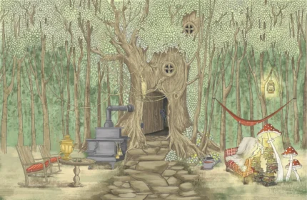 Fairy Tale, Forest Green