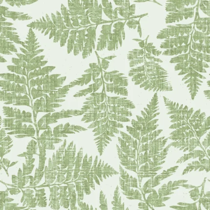 Fern Print, Green | Free Shipping