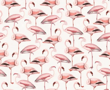Flamingos Soft Pink