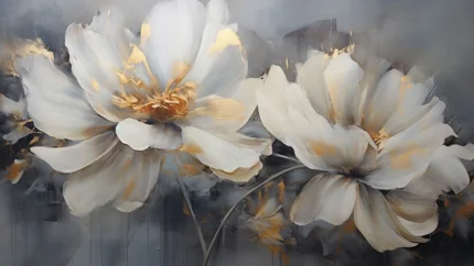 Floral Beauty – Gray