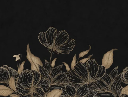 Floral Fantasy, Black