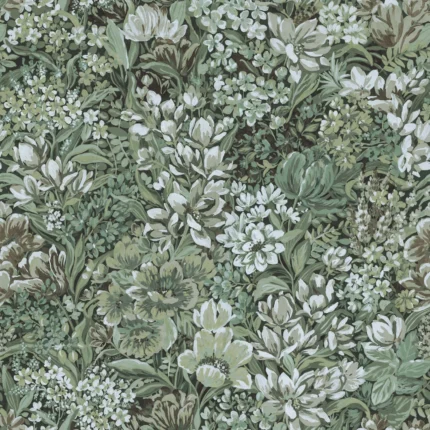 Floral Garden, Green