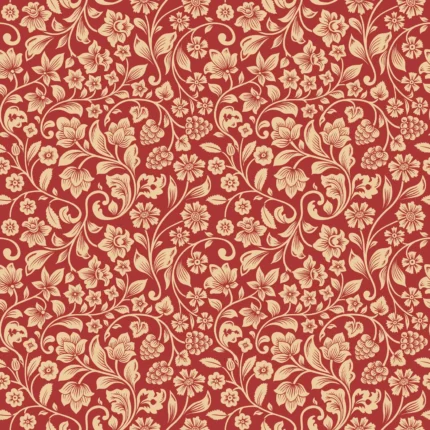 Floral Opulence, Red