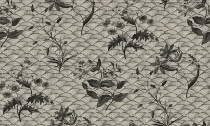 Floral Ripple Graphite
