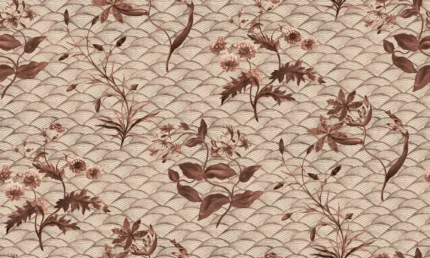Floral Ripple Rust