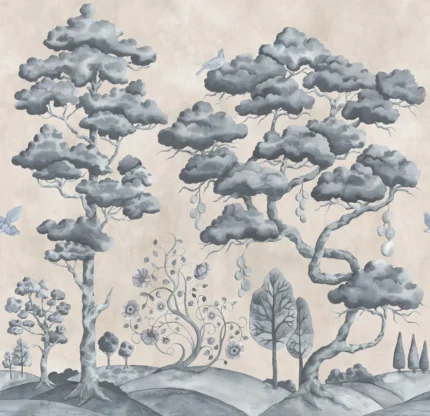 Forest Poem, Blue
