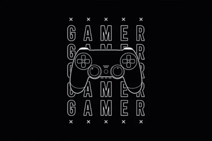Gamer, Black