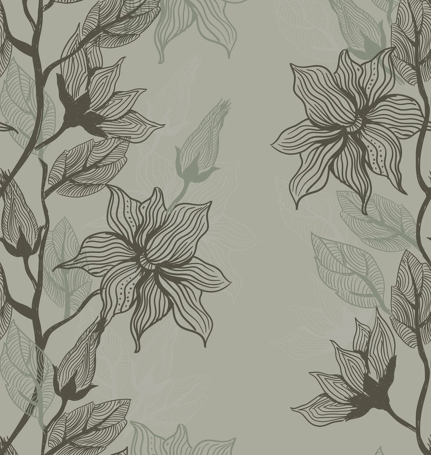 rebelwalls-giant-flora-moss-r21980-flat Giant Flora, Moss Shutterstock Rebel Walls Wallpaper R21980