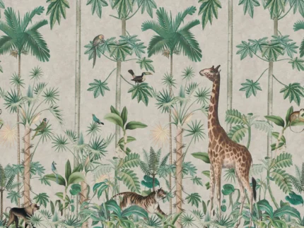 Giraffe's Stroll