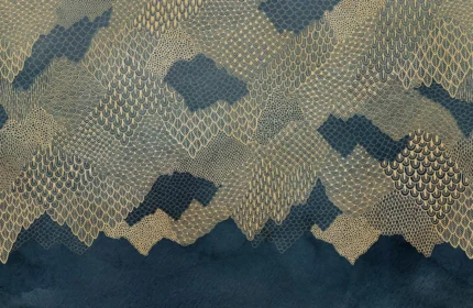 Golden Mountains, Dark Blue