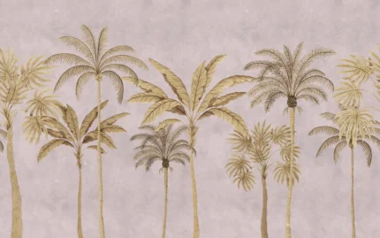 Golden Palms, Pink